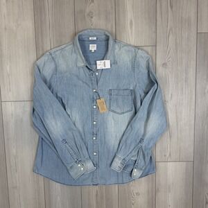 J. Crew Factory Light Blue Button Down Shirt